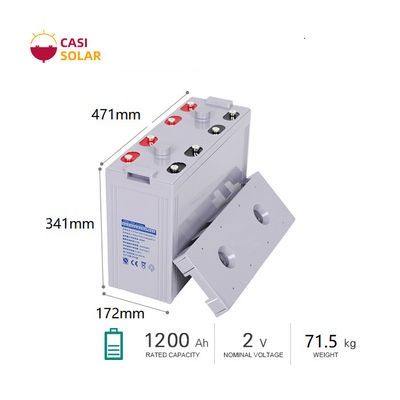 JGFM Gel Battery Solar System 1200Ah Maintenance Free Solar